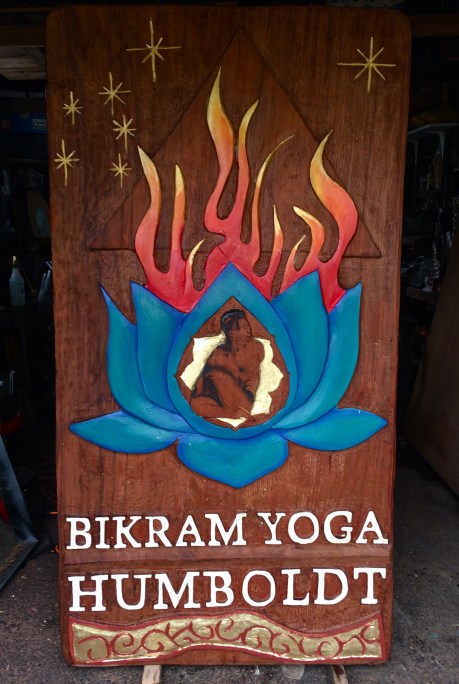 Sign For Sacred Palace Yoga